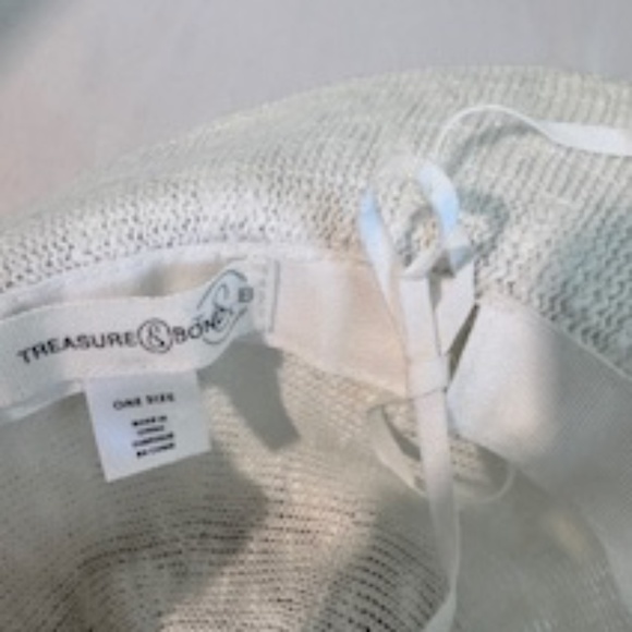 Slub Knit Panama Hat Treasure and bond adjustable sizing/packable - Picture 8 of 9